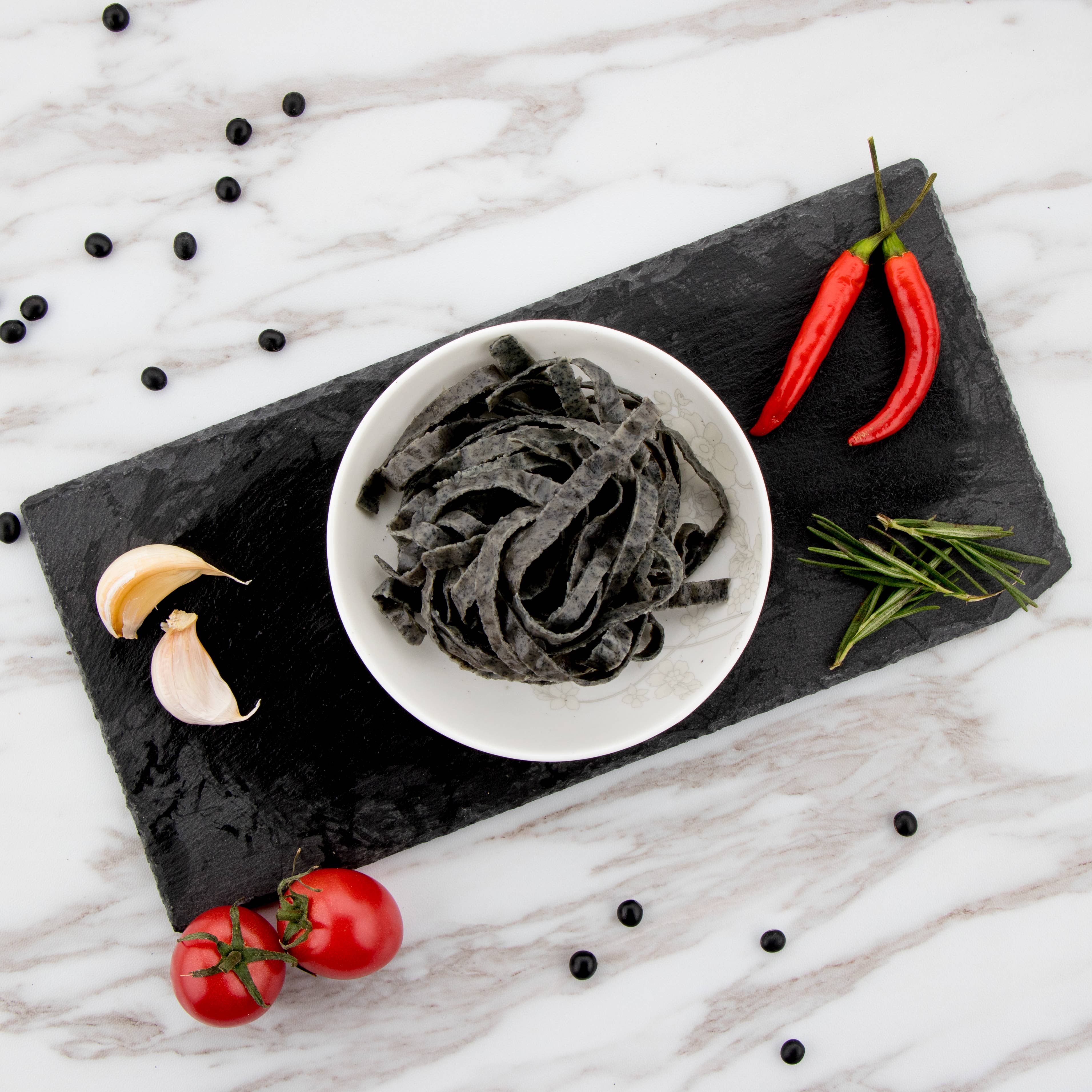 The Only Bean - Wholesale Pasta - Organic Black Bean Fettuccine - Gluten Free (6 pack)6