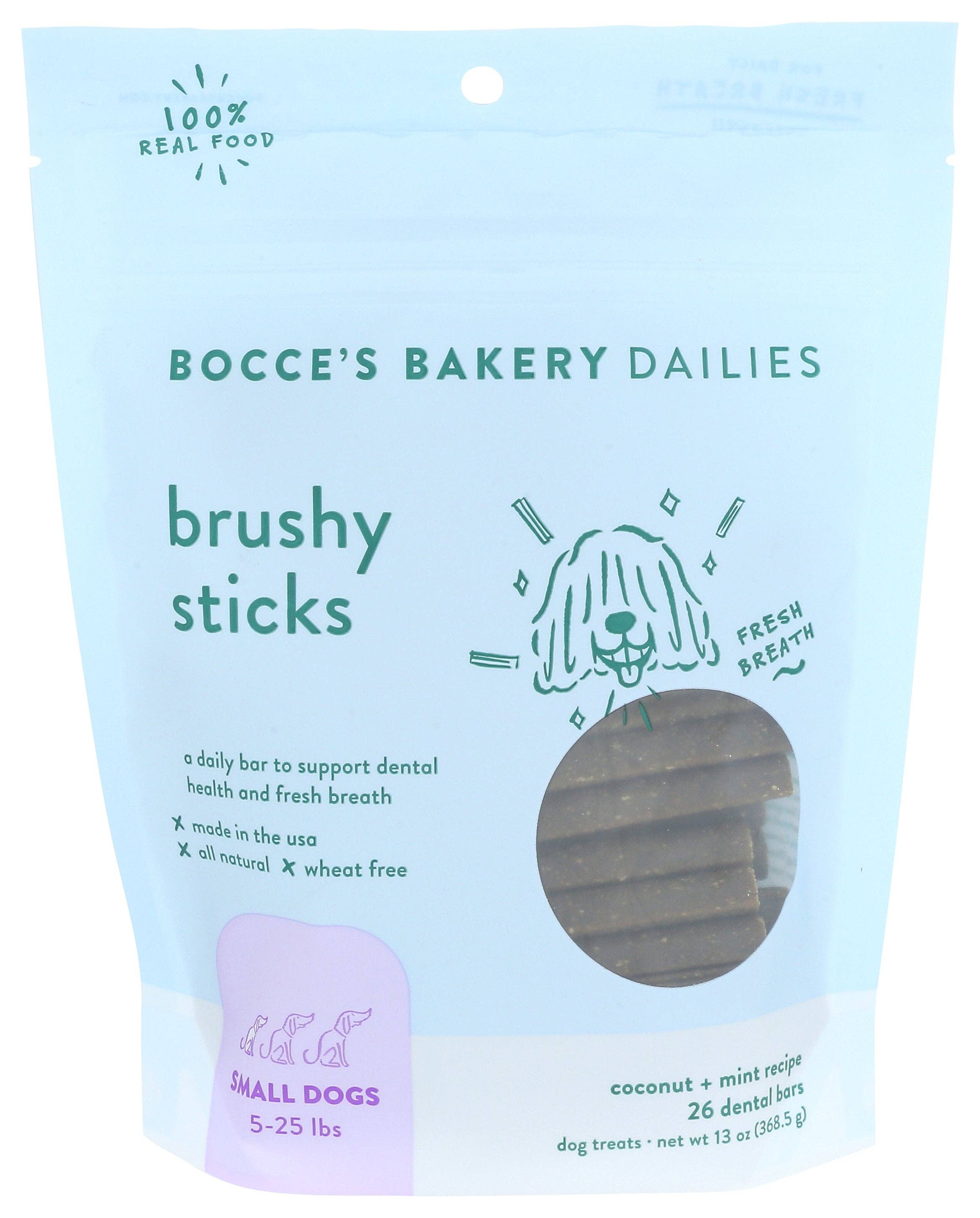 Everyday Supply Co - Wholesale Pet Treats - Dog - BOCCES BAKERY TREAT DOG BRUSHY STX SML - Case of 120