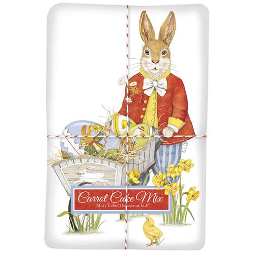 Rabbit Wheelbarrow Carrot Cake Mix for wholesale by Mary Lake-Thompson Ltd.