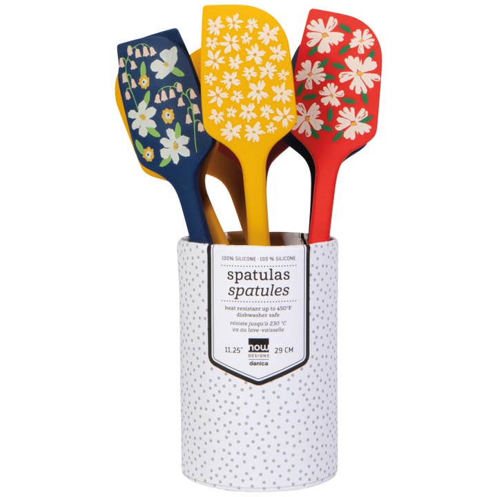 Full Bloom Spatula Counter Display - 12 Assorted for wholesale by Now Designs by Danica