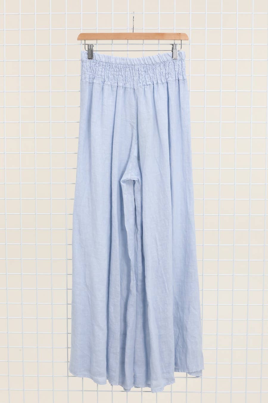 la maison des fibres naturelles - Wholesale Pants - Women's - Flared linen trousers 66031 100%LINEN35