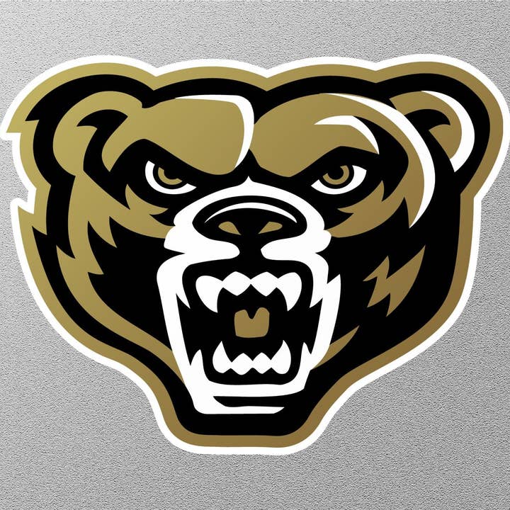 Oakland Golden Grizzlies Basketball Team Sticker for wholesale by GraffMerch.com