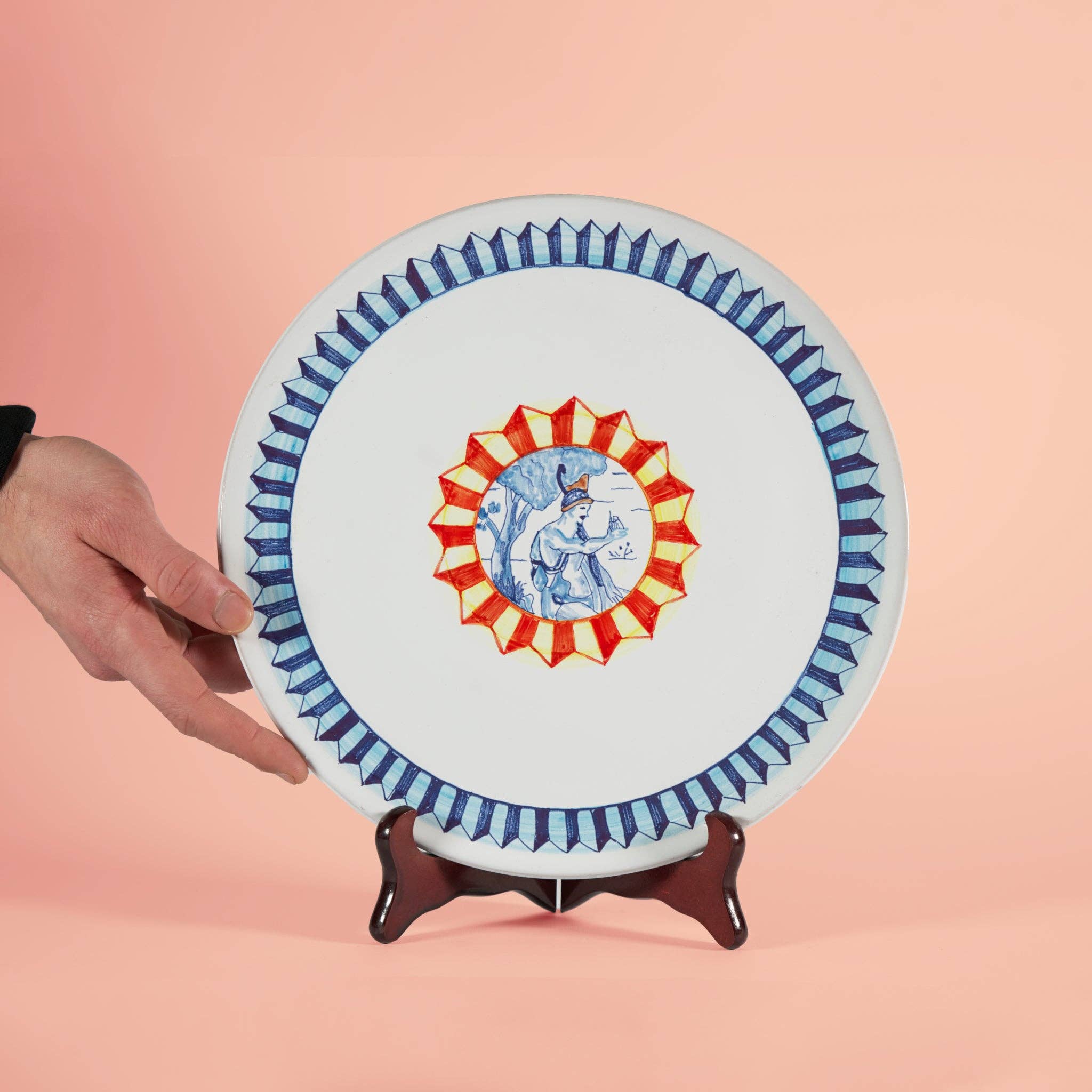 MENA FUECO studio - Vente Assiette - Plat "le Chevalier"1