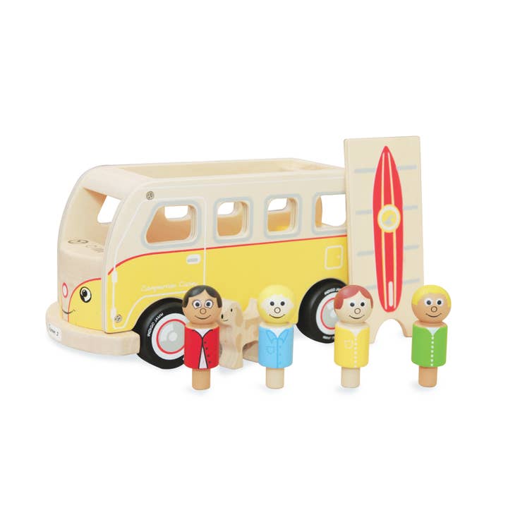 Little Poland Gallery - Wholesale Wood Toy - Kids - Indigo Jamm Casey Camper Van1
