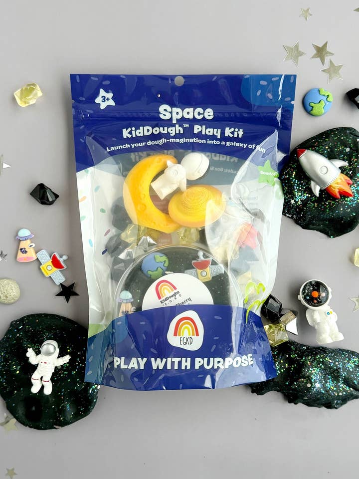 Kit de jeu Space KidDough pour la vente par Earth Grown KidDoughs (KidDoughs by EGKD)