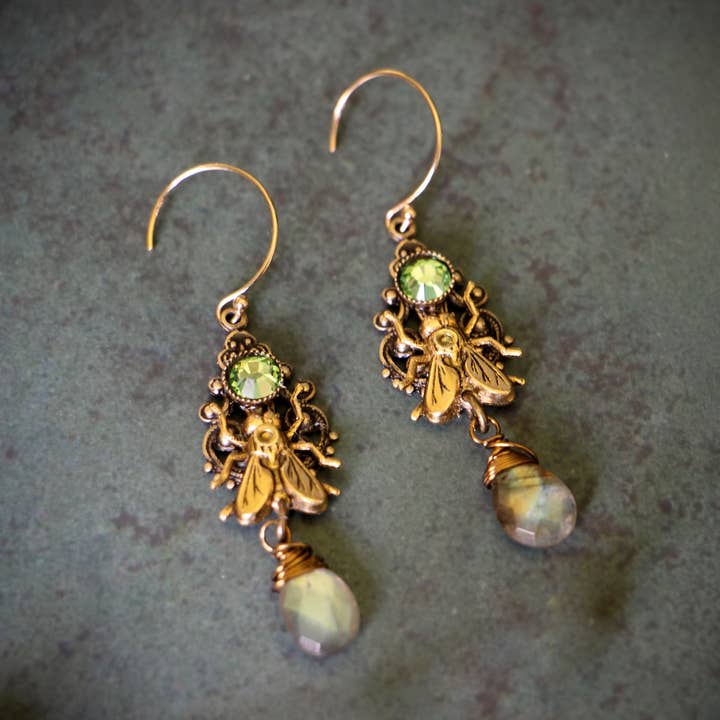 Trollbinde - Wholesale Dangle Earrings - Hedge Spells Fly Earrings0