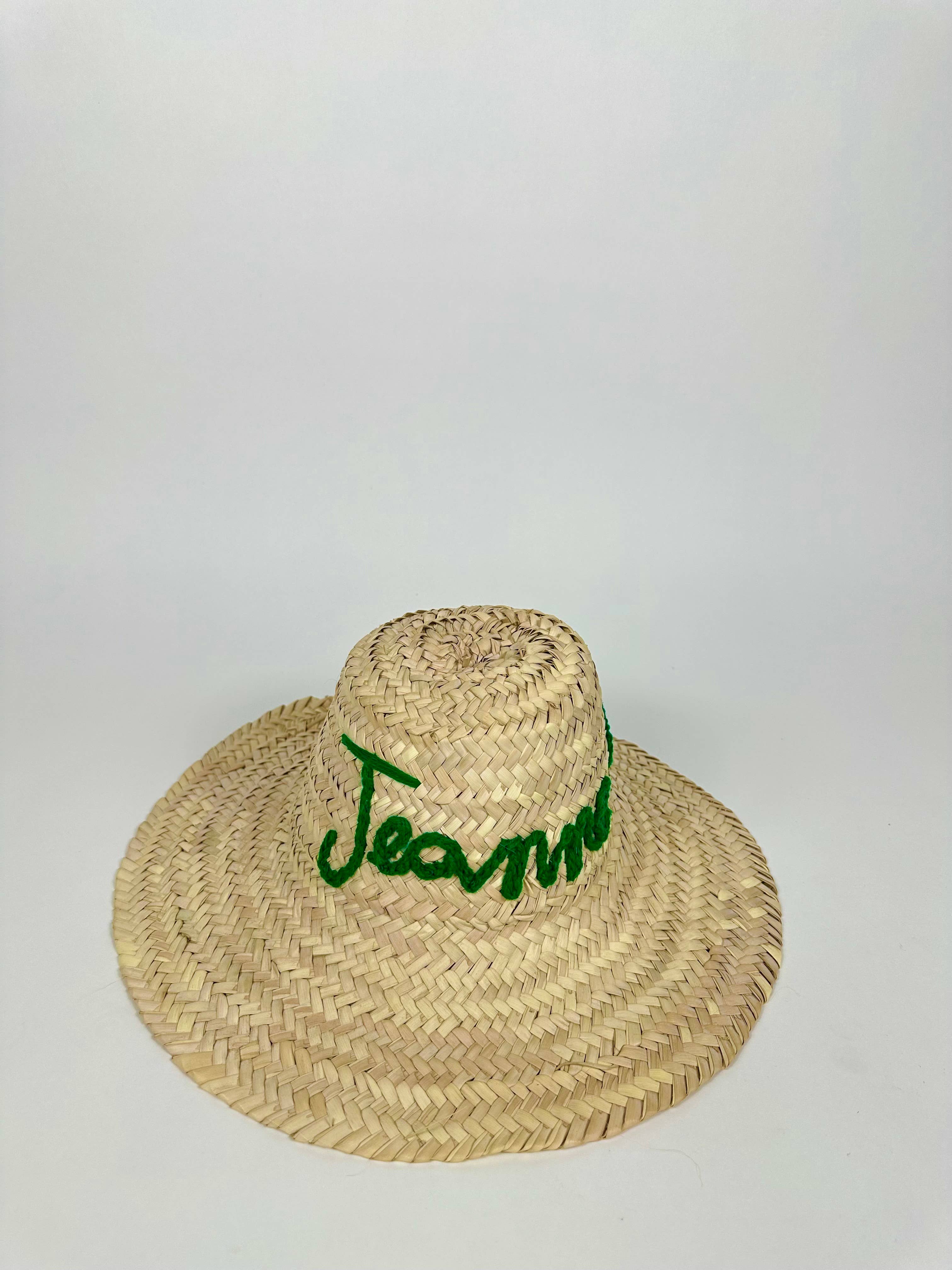 Mikwi - Wholesale Straw Hat - Women's - Personalised Straw hat - DECORATIVE STRAW HAT - Moroccan hat19