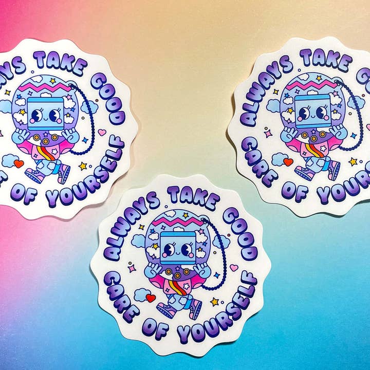 Kidnichols - Wholesale Sticker - Always Take Good Care Of Yourself Glossy Vinyl Sticker | Sel2