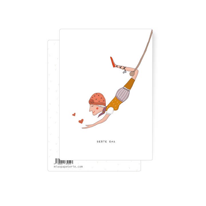 Melhor avó | postal por atacado de MIAO Papeterie