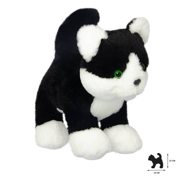 All About Nature Black And White Kitten for wholesale by Wild Planet