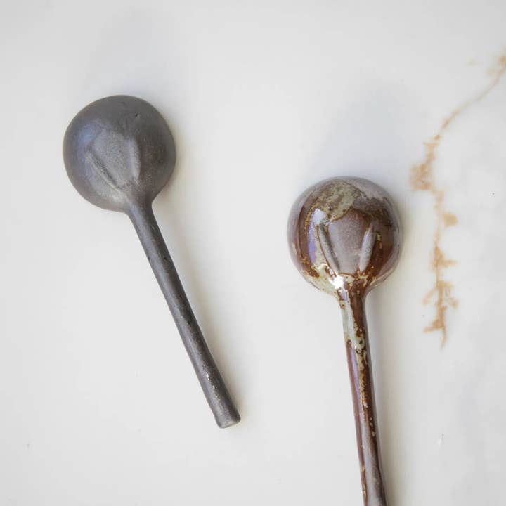 Fodory - Wholesale Table Spoon (Cutlery) - Dark Ceramic Spoons1