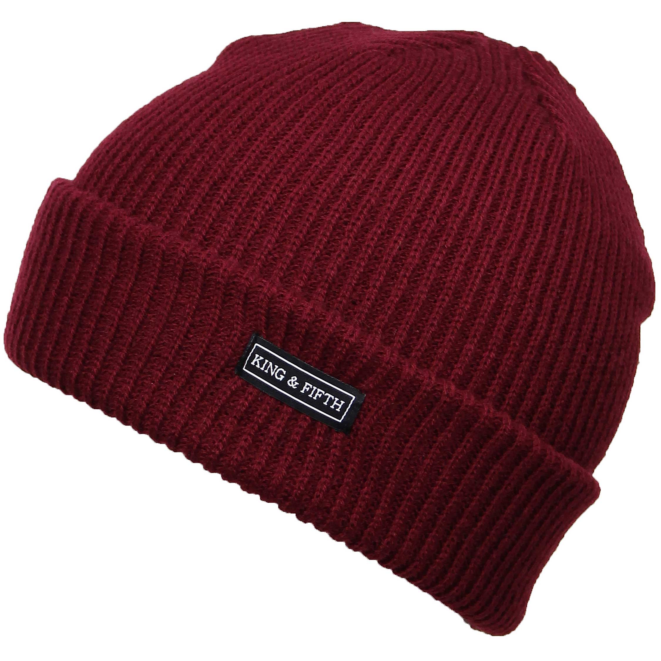 King & Fifth Supply Co – Gorro - Homem por atacado – Gorro masculino desleixado - The Forte19