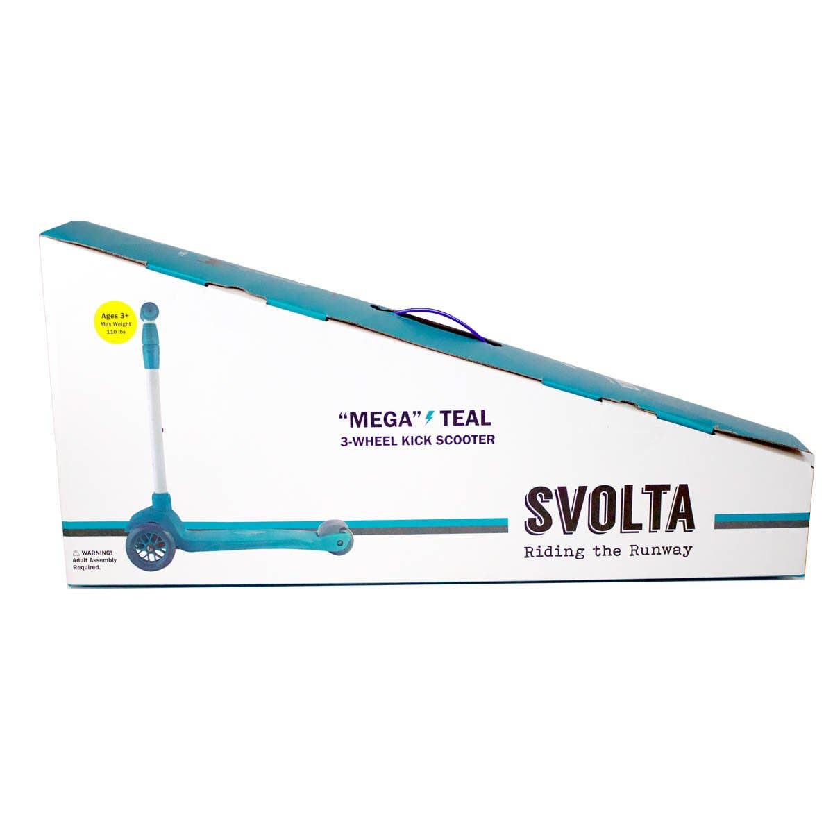 SVOLTA - Wholesale Bike/Scooter - Kids - SVOLTA Mega 3-Wheel Scooter - Teal7