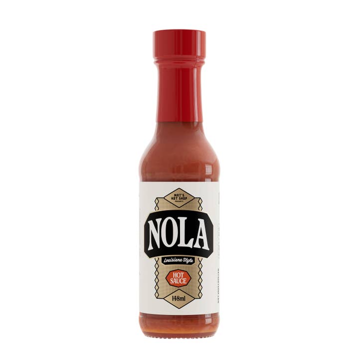 Mat’s Hot Shop - Wholesale Hot Sauce - NOLA Louisiana Style Hot Sauce - Mild - Case of 8