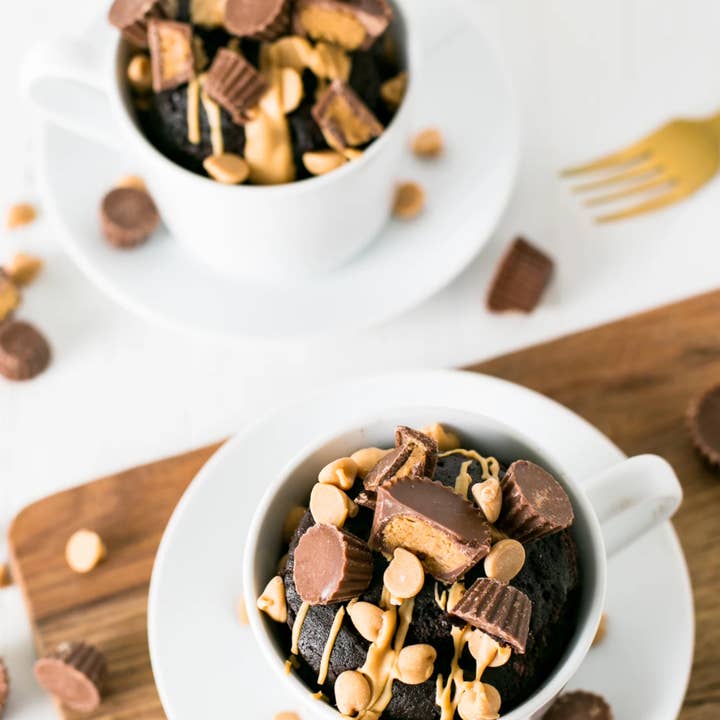 molly&you® - Wholesale Brownie mix - Ooey Gooey Chocolate Brownie Microwave Single8