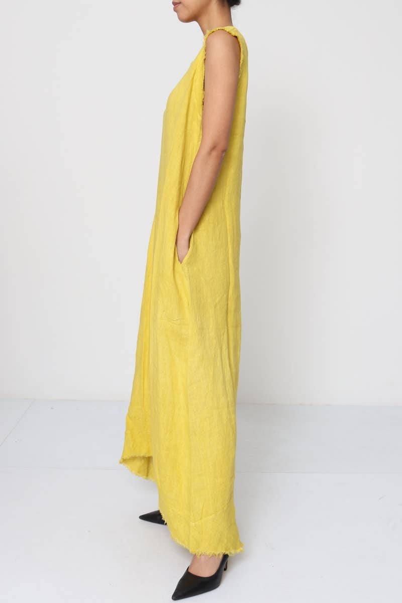 LÉA & LUC - Vendita all'ingrosso Vestito - Donna - Abiti lunghi senza maniche in lino 100% REF.431821
