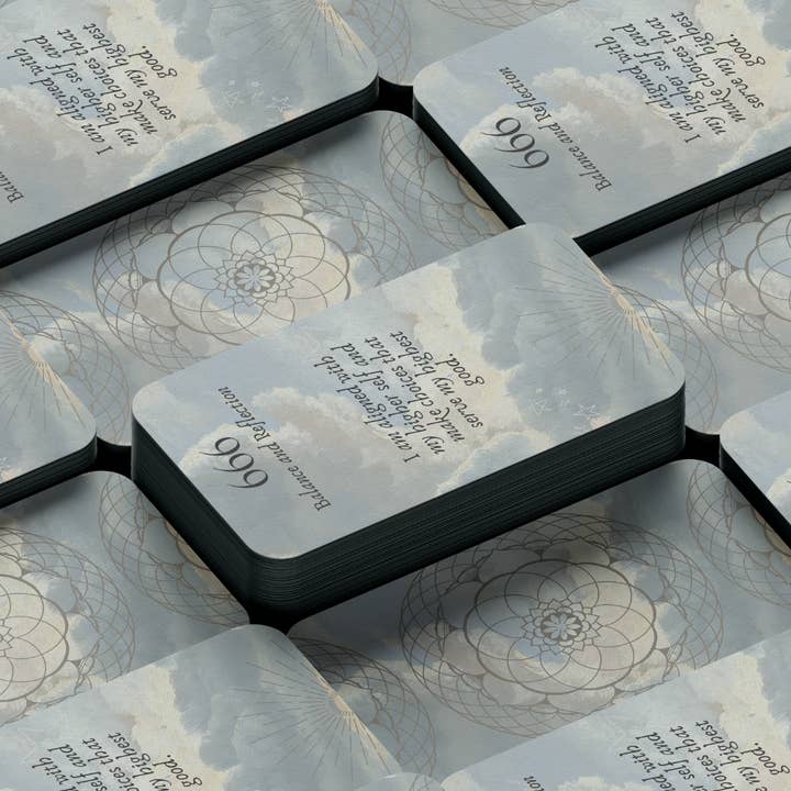 Designs by Deekay Inc. - Wholesale Tarot Cards - Angel Numbers Affirmations Card Deck