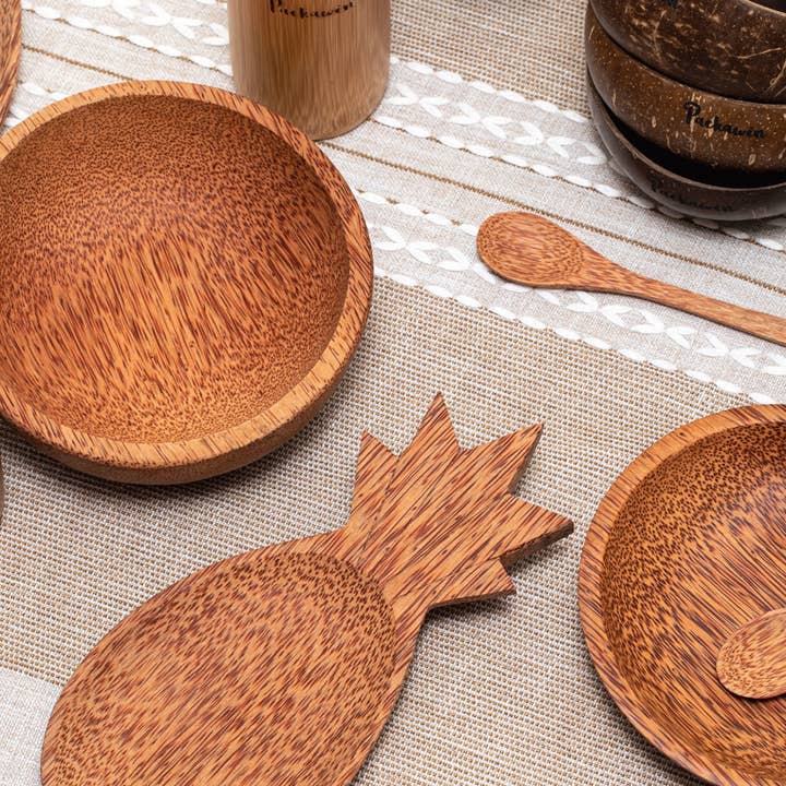 Packawin – Engroshandel Middagstallerken – Træfade af kokosnøddetræ2