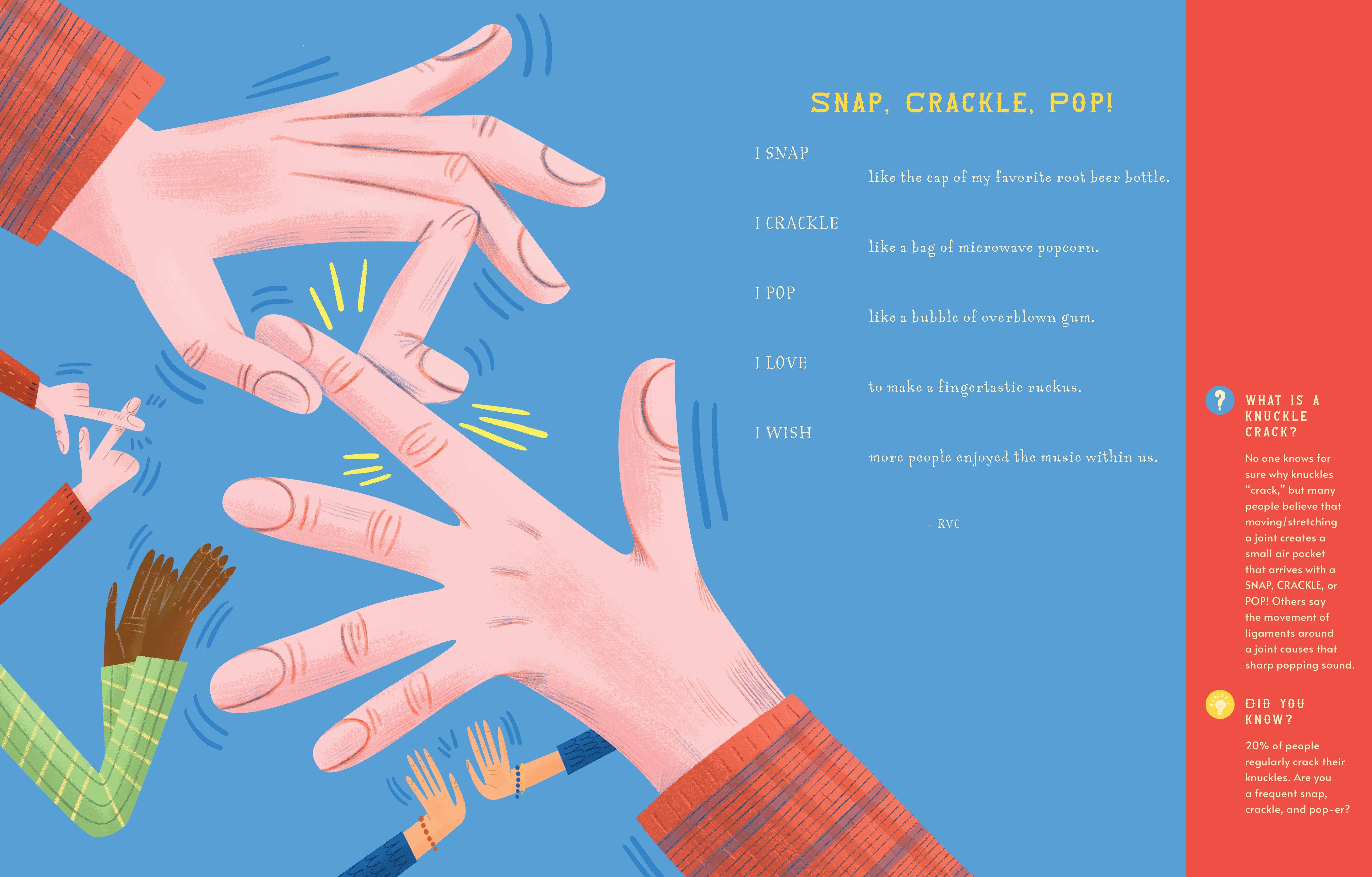 Bushel & Peck Books - Wholesale Early Reader Book (6-8) - Body Music: Poems About the Noises Your Body Makes3