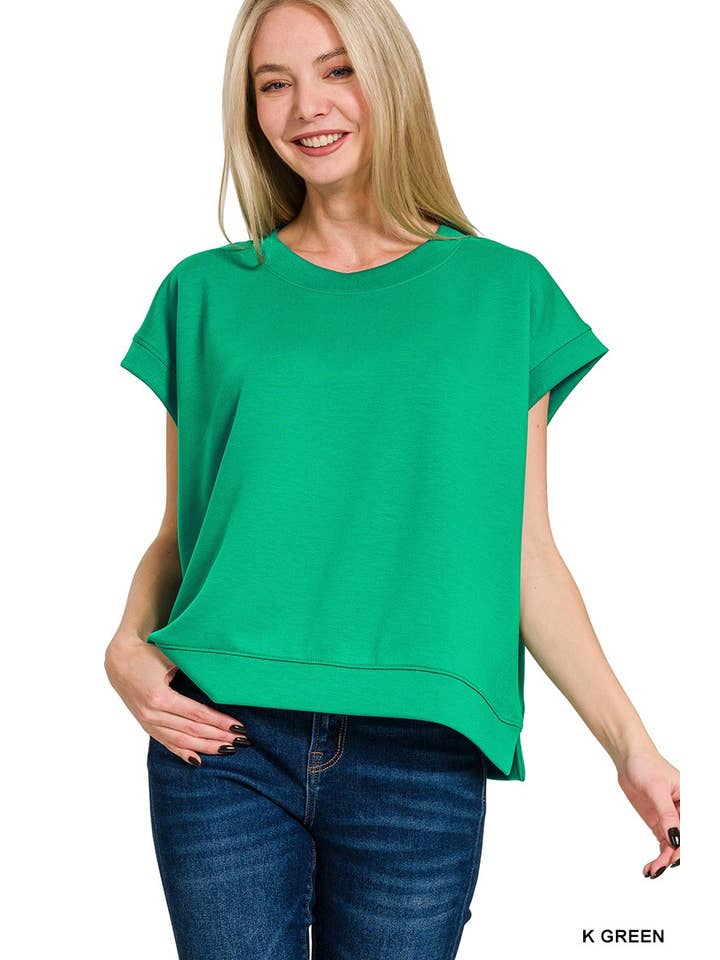 Vanilla Monkey - Wholesale Sweatshirt - Women's - Scuba Short Sleeve Sweatshirts14