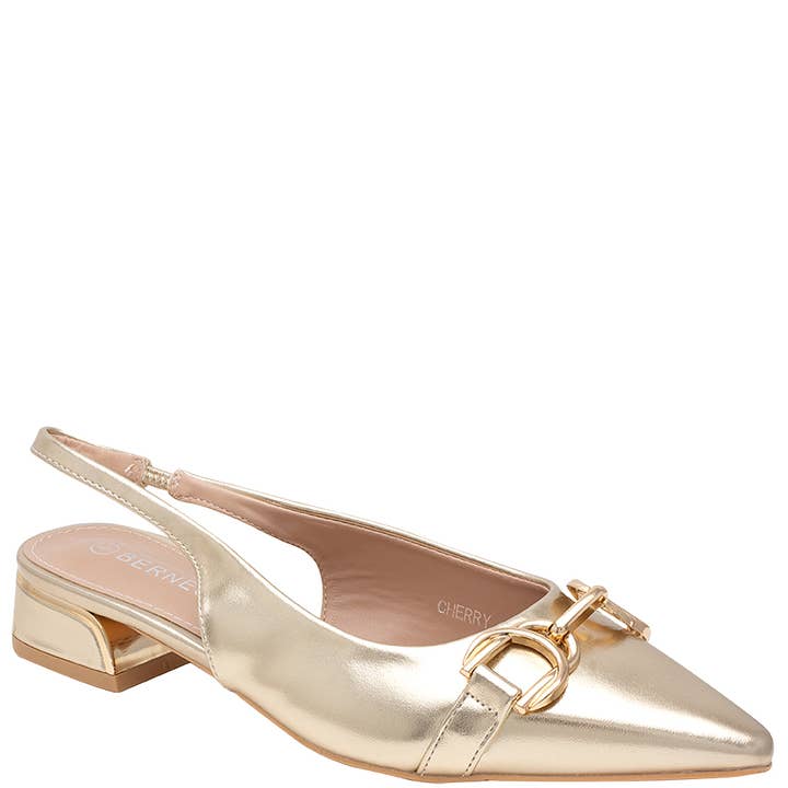 LINK POINTY SLING FLAT 12 PAIRS, CHERRY BN 12 for wholesale by JOIA ACCESSORIES