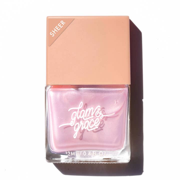 Vernis à ongles - Glaçage aux baies (Transparent) pour la vente par Glam & Grace