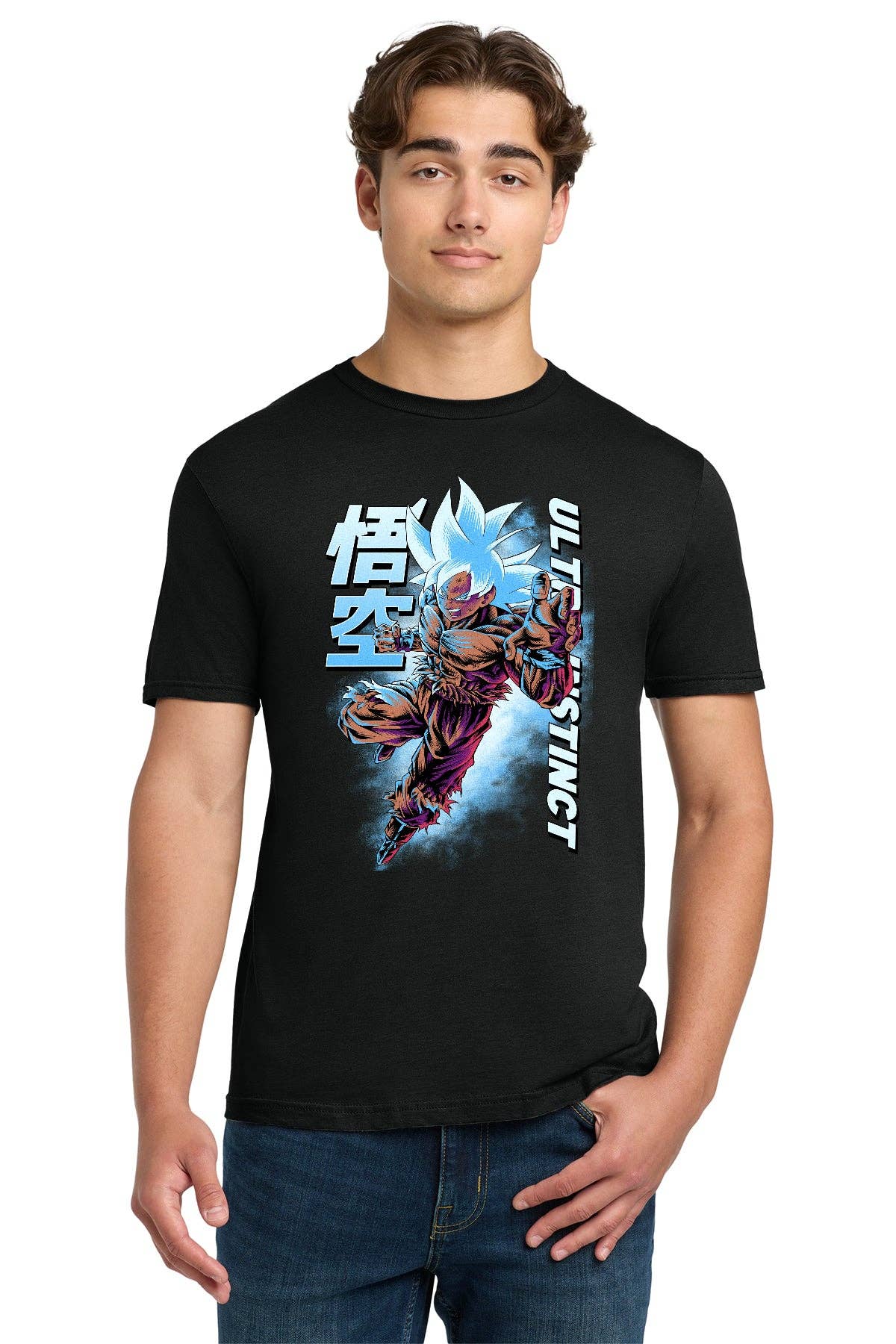 Fundom - Wholesale T-Shirt (Graphic) - Unisex - Dragon Ball Super Goku Ultra Instinct Adult Unisex T-Shirt1