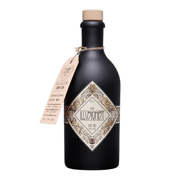 Illusionisten Dry Gin 500 ml for engroshandel hos The Illusionist Distillery