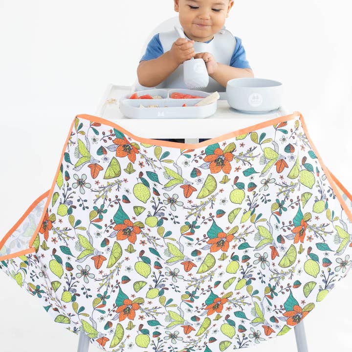 Mumma's Little Helpers - Wholesale Highchair –Baby - High Chair Food Catcher - Flowers2