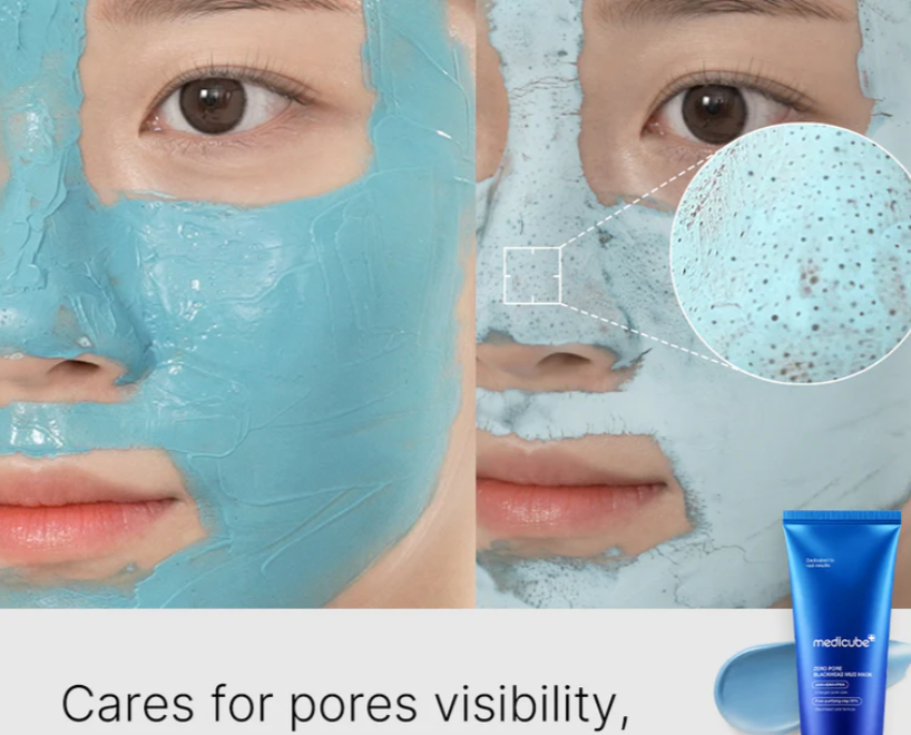 Best Beauty Group - Wholesale Skincare Face Mask - MEDICUBE Zero Pore Blackhead Mud Mask5