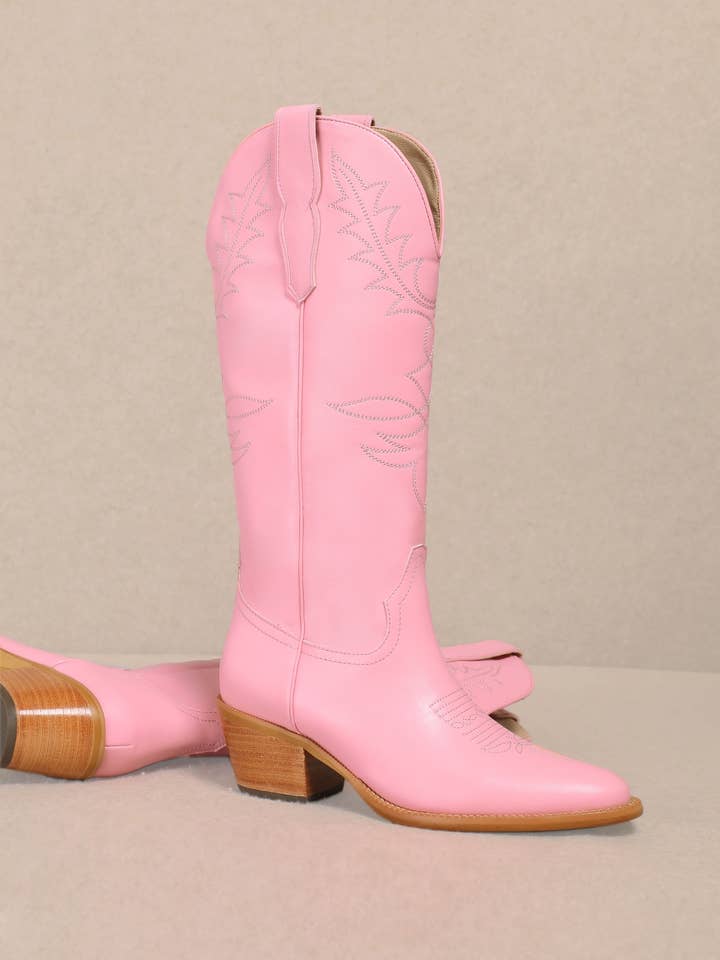 ADEL MODERN EMBROIDERED COWBOY BOOTS for wholesale by CCOCCI
