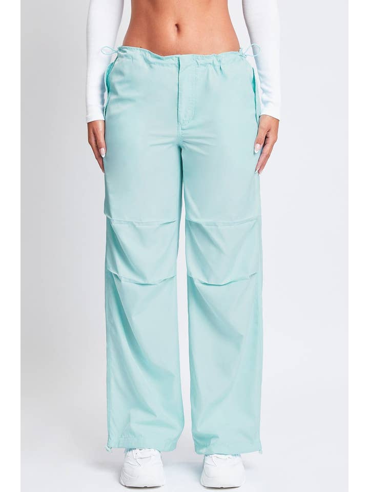 YMI - Wholesale Pants - Women's - Relaxed Nylon Parachute Pants-P1761N11