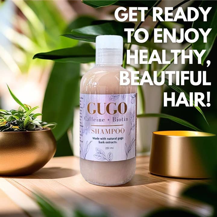 Nature Skin Shop LLC - Wholesale Hair Shampoo - Gugo Shampoo With Biotin + Caffeine