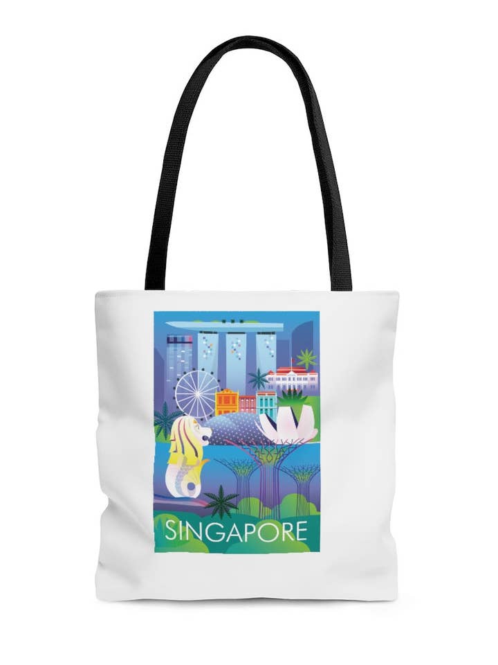 SINGAPORE DRAAGTAS voor wholesale door Max & Oscar