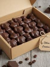 Marshmallow bears in bulk 54 pieces in milk chocolate for wholesale by Limouzi Saveurs