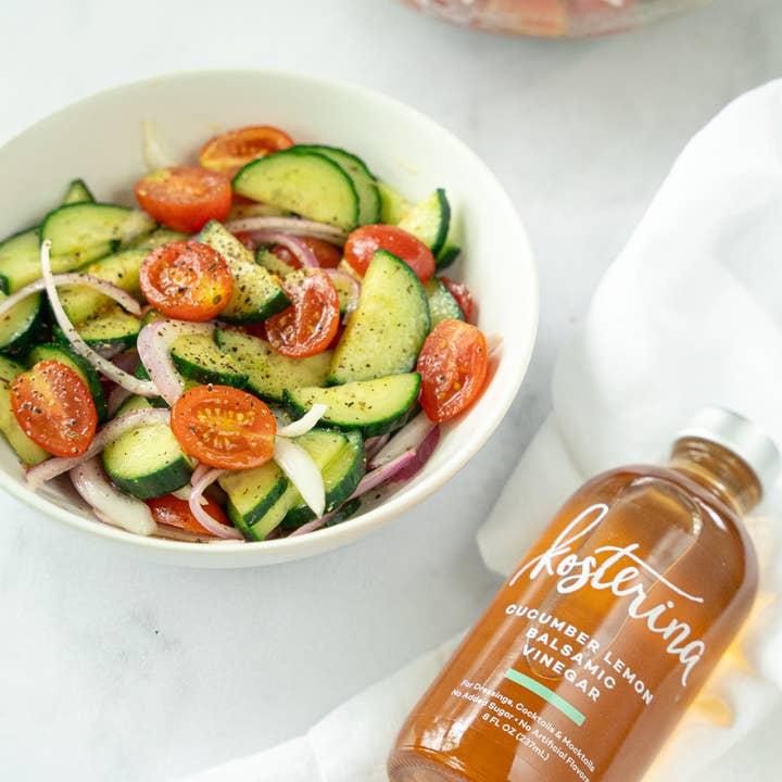 Kosterina - Wholesale Vinegar - Cucumber Lemon Balsamic Vinegar (8oz)2