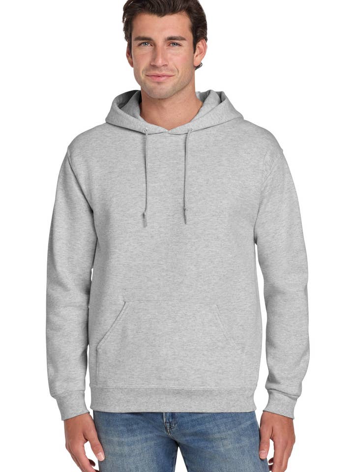 Ink Tees Custom T-Shirt Personlig Print, Premium Kvalitet Bomuld, Hurtig Ekspedition Unisex Pasform, Flere Farver & Størrelser Jerzees Super Sweats NuBlend - Pullover Hættetrøje. 4997M for engroshandel hos Ink Tees Custom Tshirts