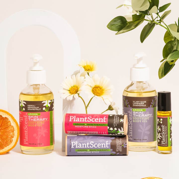 SunLeaf Naturals - Wholesale Bath/Body Oil - Rejuvenating & Balancing PlantScent Soothing Body Oil