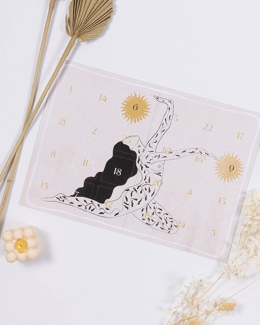 Oh Shanti - Venta al por mayor Calendario de Adviento - Calendario de adviento de afirmaciones para el amor propio1