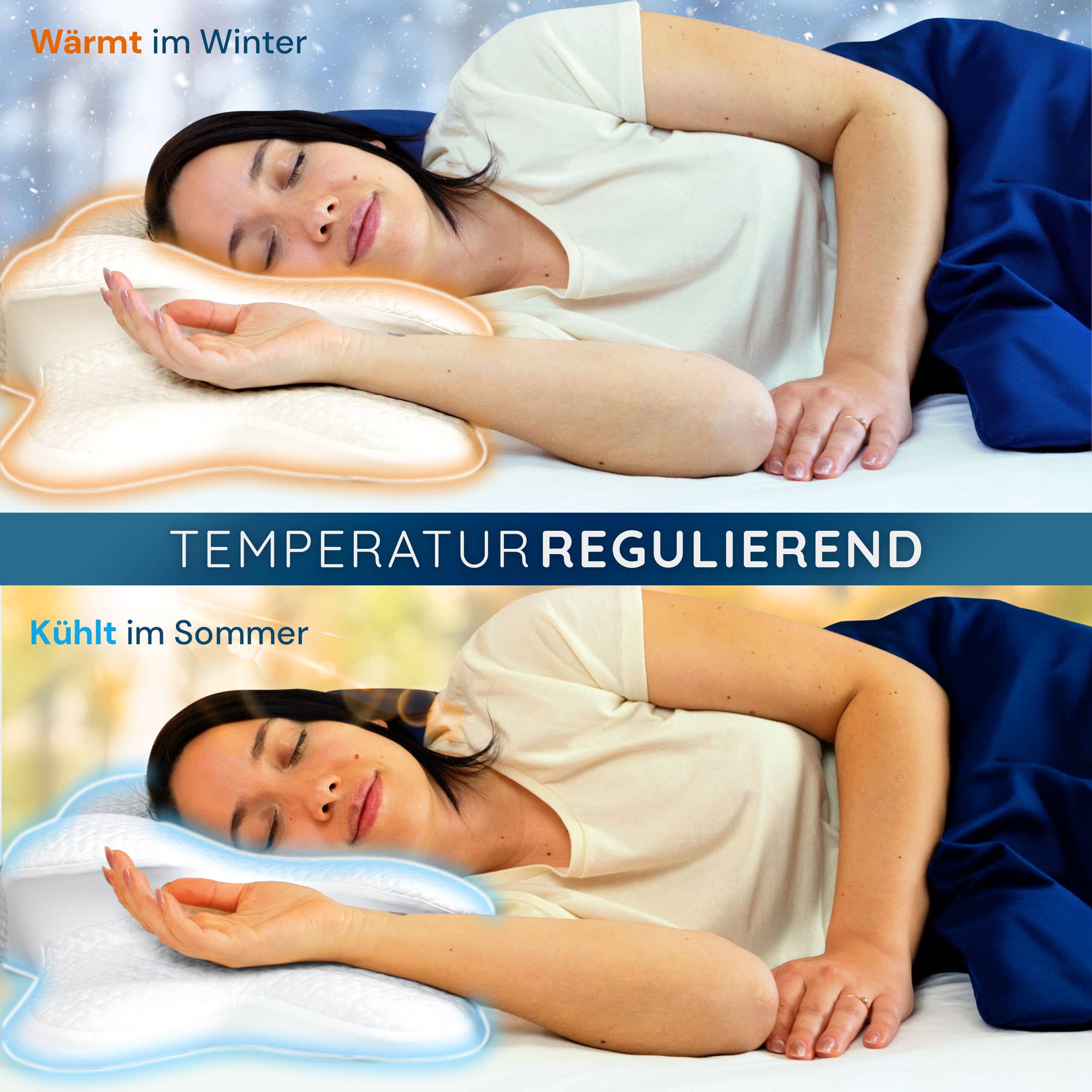 Simpurea – Almofada de cama por atacado – Almofada ortopédica de dormir "Bamboo"6