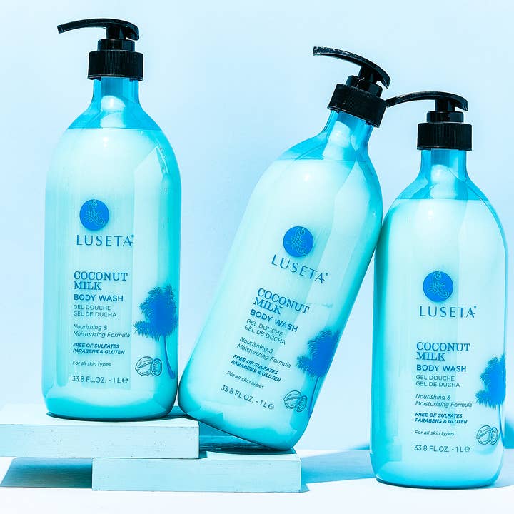 Luseta Beauty - Wholesale Body Wash/Shower Gel - Coconut Milk Body Wash - 33.8oz