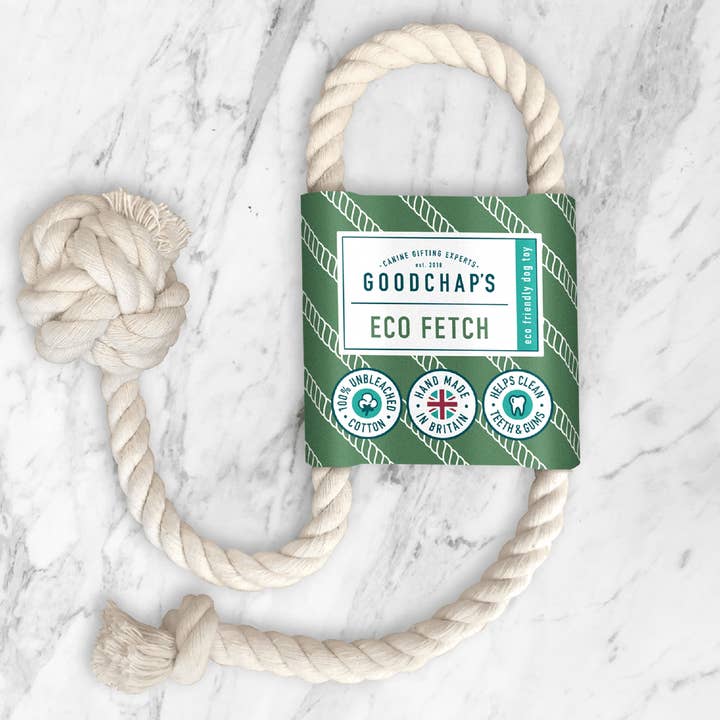 Goodchap's - Vendita all'ingrosso Giocattolo di corda - Cani - Gioco per cani Eco Fetch con corda 100% cotone naturale9