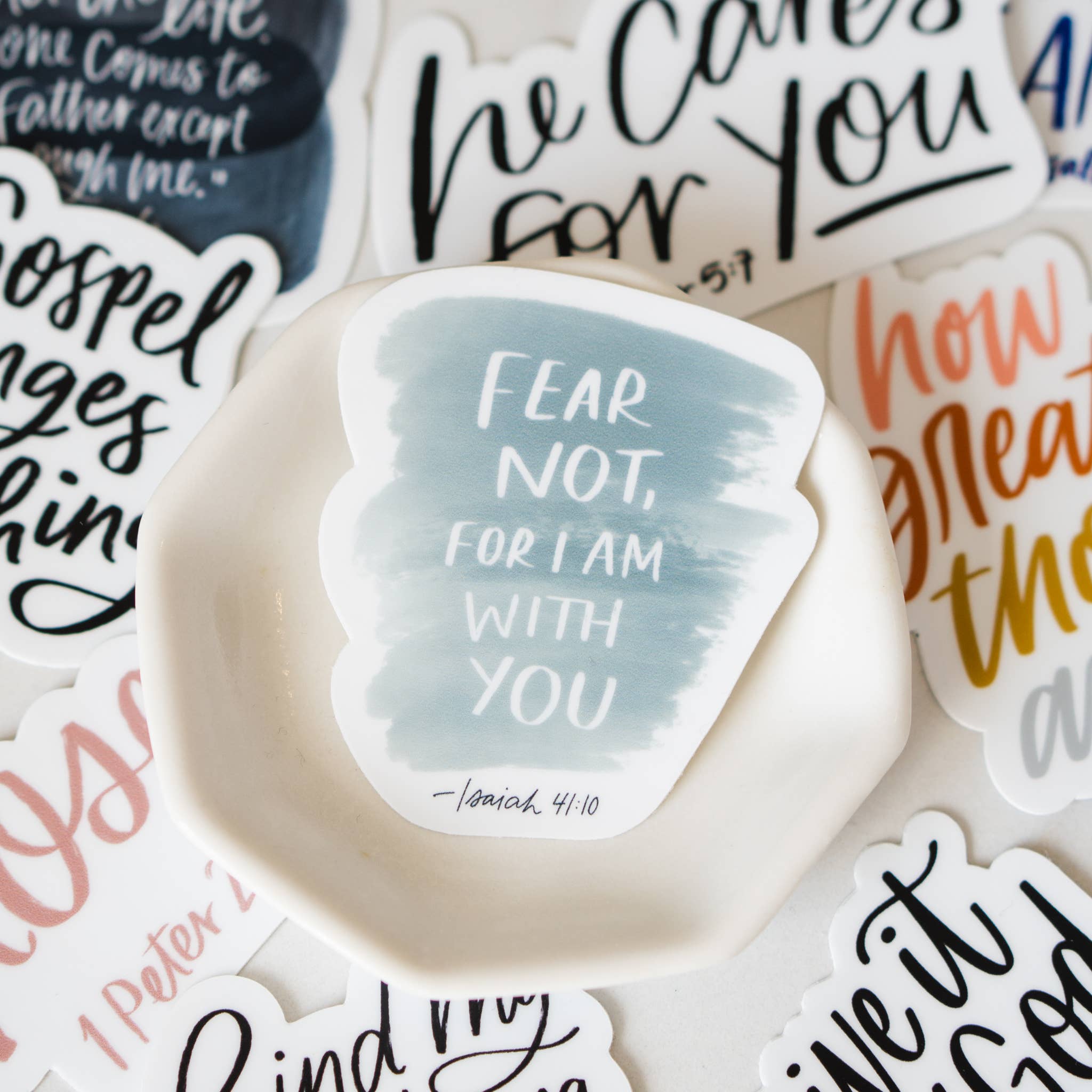 He Cares for You Sticker • Lauren Ibach