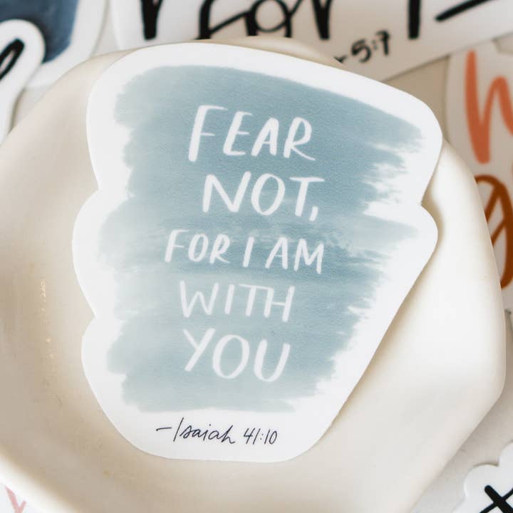 Fear Not - Vinyl Die Cut Sticker for wholesale by Lauren Ibach