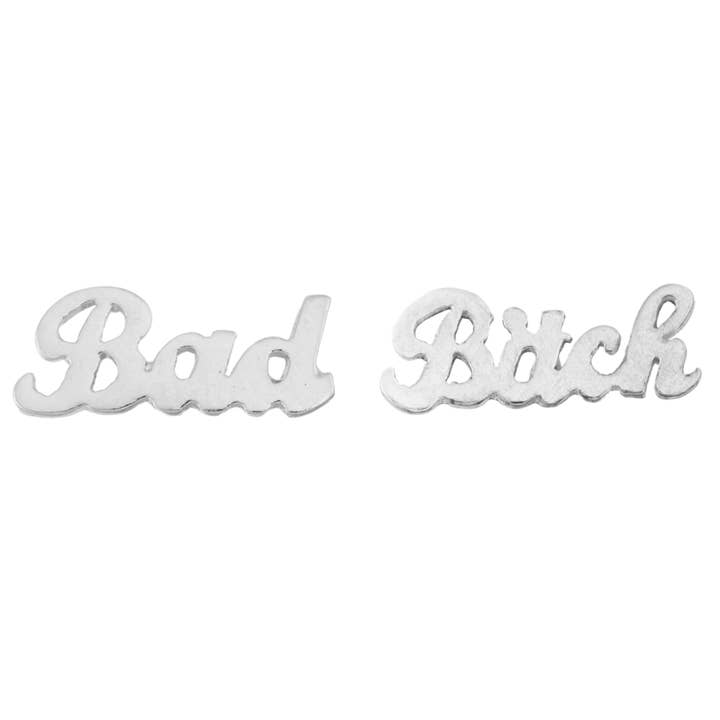 SNASH JEWELRY - Wholesale Stud/Post Earrings - Bad Bitch Stud Earrings