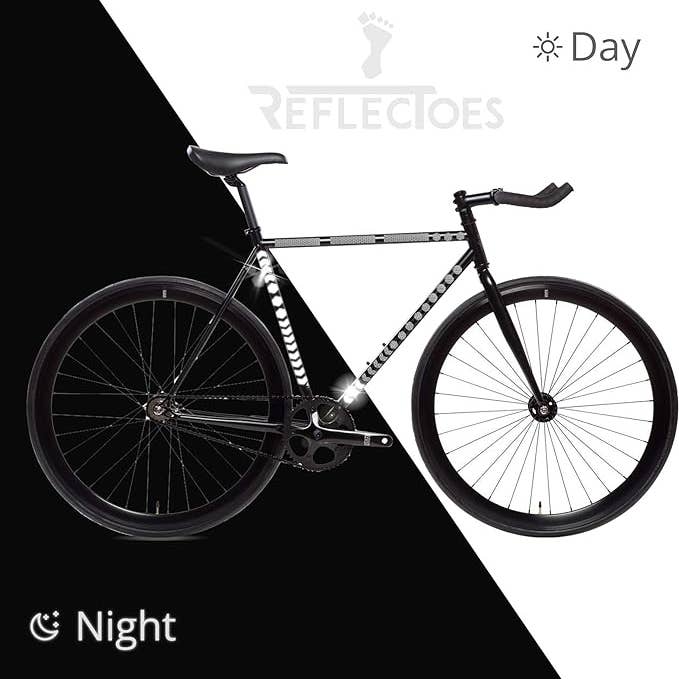 ReflecToes - Wholesale Sticker - Reflective Stickers 720 Hexagonal - Three Sheets - Silver Prismatic High Intensity Retro Reflective Decals