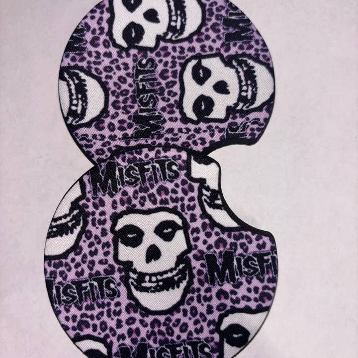 Misfits Car Coasters for wholesale by The Pumpkin Empress