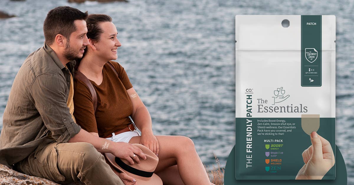 Friendly Patch CO - Wholesale Oral Supplement/Vitamin - The Essentials Pack - 2 energy, 2 sleep, 2 stress, 2 immune3