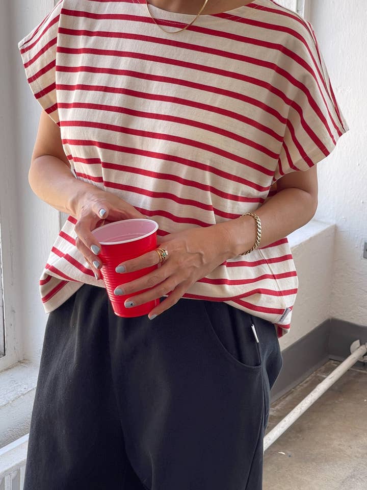 Le Bon Shoppe - Wholesale Knit Top - Women's - Manon Tee ( 2XS/S - 2M/L )1