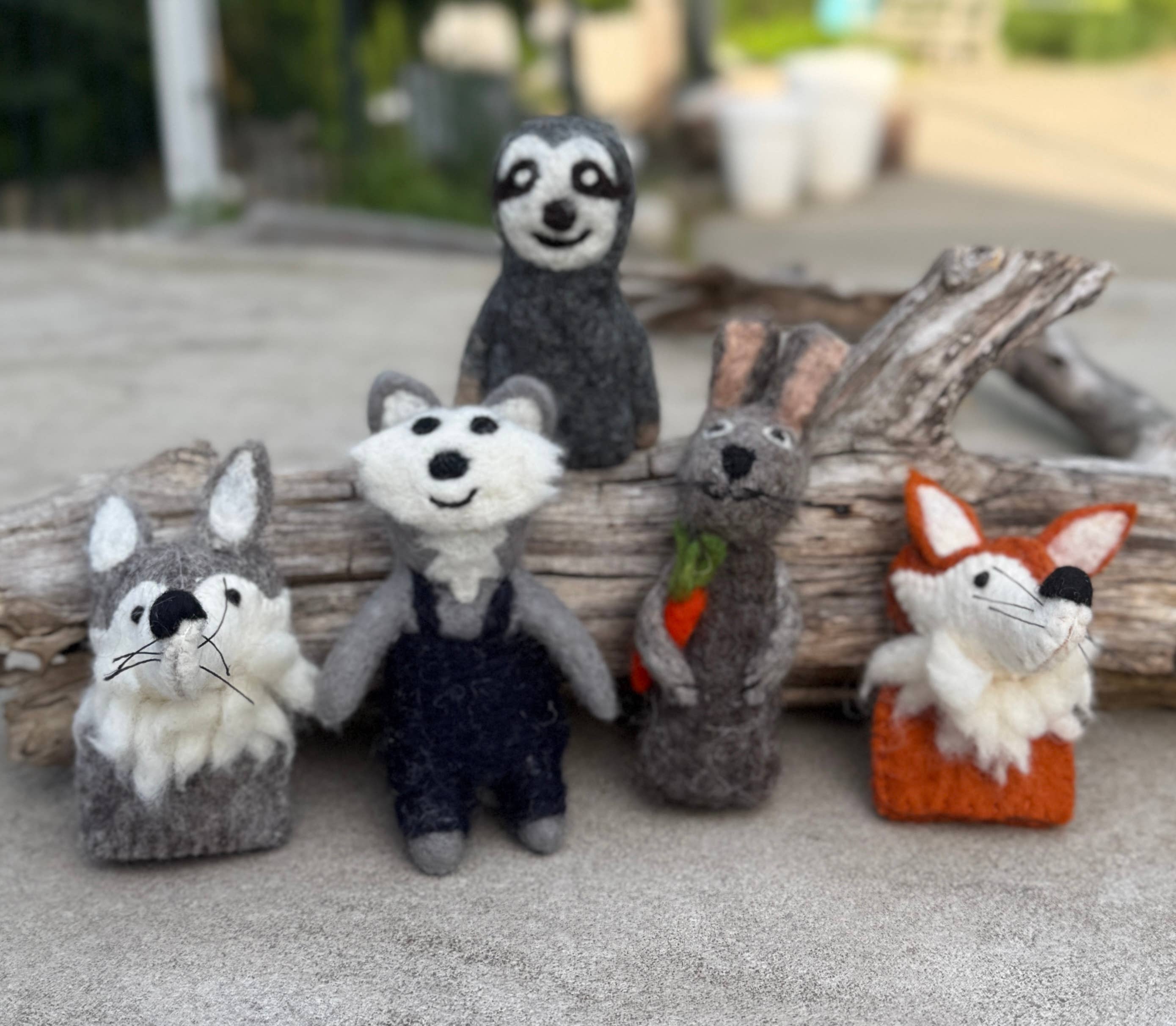 Lungta Imports - Wholesale Finger puppet – Child & baby -  Finger Puppets, Animal Puppets 3-D Hand Felted7